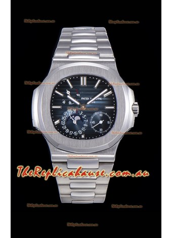 Patek Philippe Nautilus 5712/1A 1:1 Quality Swiss Replica Watch in Blue Dial 