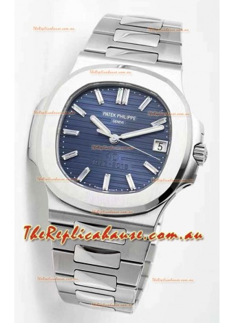Patek Philippe Nautilus 5711 50th Anniverasy Edition 1:1 Mirror Watch in Blue Dial 904L Steel 