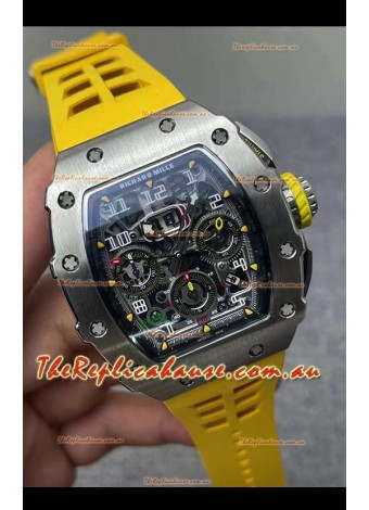 Richard Mille RM11-03 Titanium 1:1 Mirror Quality Swiss Replica Watch 