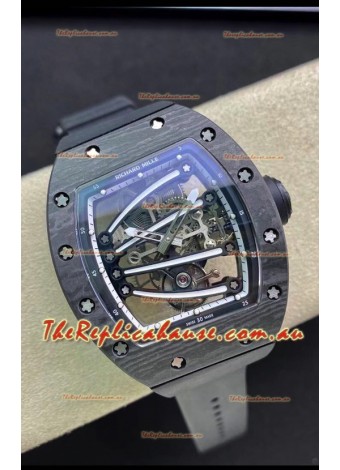 Richard Mille RM59-01 Genuine Tourbillon Movement in Black NTPT Carbon Casing