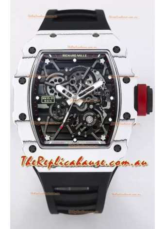 Richard Mille RM35-01 Rafael Nadal Carbon Fiber Casing with Genuine Tourbillon Super Clone Watch