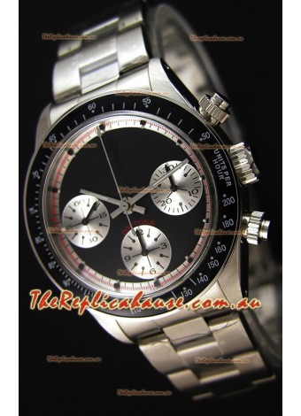 Rolex Daytona Paul Newman Blacked out Swiss Replica Watch - 904L Steel Watch 
