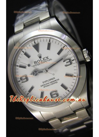 Rolex Explorer I 214270 White Dial - The Ultimate Best Edition Swiss Replica Watch