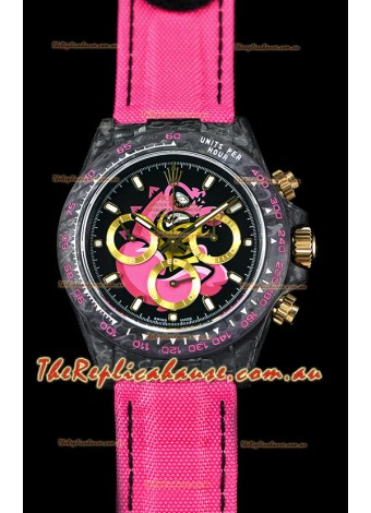 Rolex Daytona CHRONUSART Forged Cabon Casing 1:1 Mirror Replica Multicolored Dial