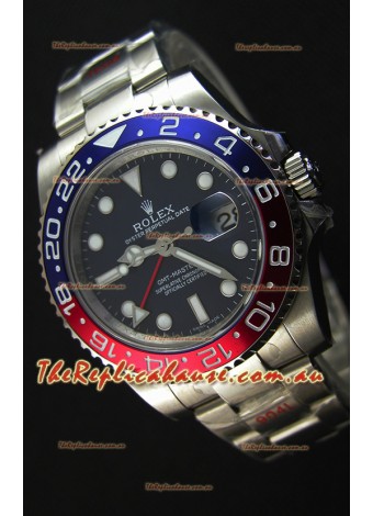 Rolex GMT Masters Japanese Replica Movement Watch in Oyster Strap
