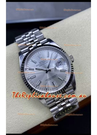 Rolex Datejust Cal.3235 Movement 1:1 Mirror Replica 904L Steel 36MM - Steel Dial