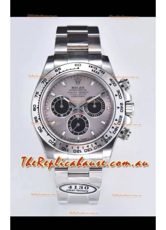 Rolex Cosmograph Daytona M116509 Original Cal.4130 Movement - 904L Steel Watch Grey Dial