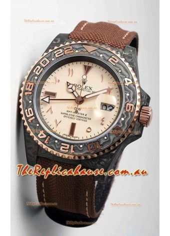 Rolex GMT Masters II DiW Edition Swiss Replica Watch - 1:1 Mirror Replica Arabic Numerals