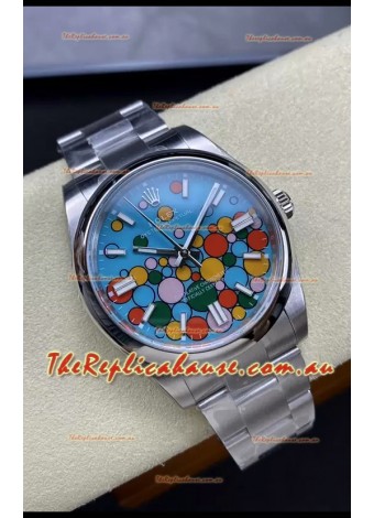 Rolex Oyster Perpetual REF# 124300 Celebration Dial in 41MM ETA 3230 Automatic Movement Watch