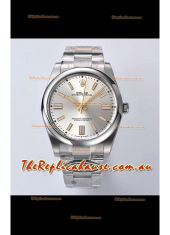 Rolex Oyster Perpetual REF#124300 36MM  Cal.3230 Movement Swiss Replica Steel Dial 904L Steel 1:1 Mirror Replica Watch