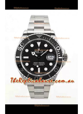 Rolex Yacht-Master 42 Lightweight-Titanium (100 Grams) Casing Watch in 1:1 Mirror Replica