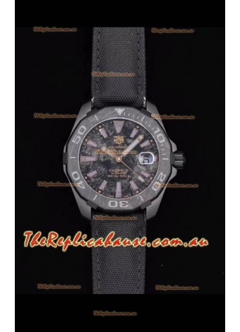 Tag Heuer Aquaracer Calibre 5 Titanium Carbon 41MM 1:1 Mirror Replica Timepiece 