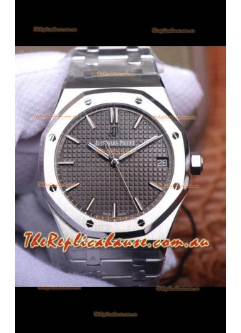 Audemars Piguet Royal Oak 41MM Grey Dial 904L Steel Grey Dial - 1:1 Mirror Replica