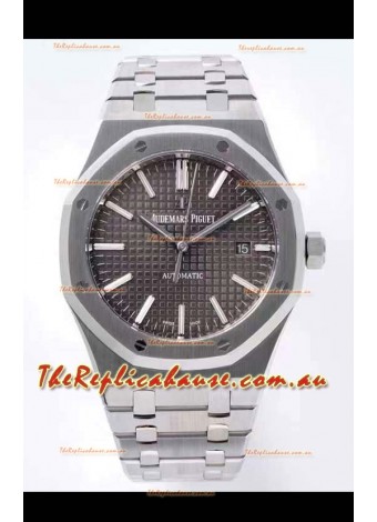 Audemars Piguet Royal Oak 41MM Grey Dial 904L Steel CALIBRE 4302 Movement 1:1 Mirror Replica