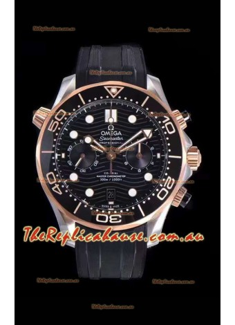 Omega Seamaster Co-Axial Master Chronometer Chronograph Rose Gold 44MM 1:1 Mirror Replica