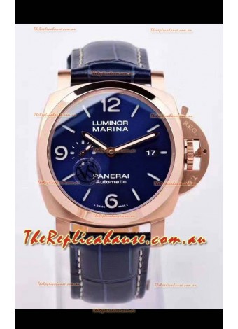 Panerai Luminor Marina PAM1112 Rose Gold 1:1 Mirror Quality Swiss Replica Watch 