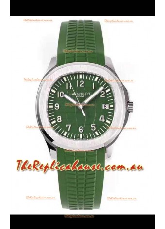 Patek Philippe Aquanaut 5168G-010 Swiss Replica Watch Green Dial - 1:1 Mirror Edition