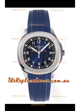 Patek Philippe Aquanaut 5168G Swiss Replica Watch Blue Dial - 1:1 Mirror Edition