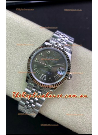 Rolex Datejust 278274 31MM Swiss Replica in 904L Steel in Grey Dial - 1:1 Mirror Replica