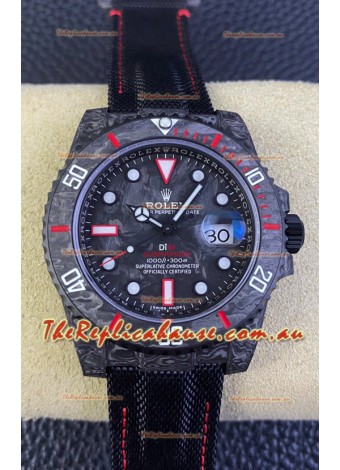 Rolex Submariner DiW Carbon Fiber Edition Swiss Replica Watch - 1:1 Mirror Replica