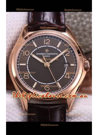 Vacheron Constantin FiftySix Rose Gold Watch in 1:1 Mirror Replica Watch