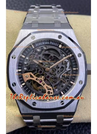 Audemars Piguet Royal Oak Double Balance Wheel Openworked Edition 1:1 Mirror Swiss Replica Watch 
