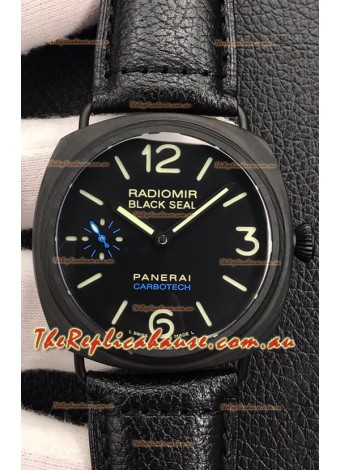 Panerai Radiomir Carbotech Edition Swiss Replica Watch in 1:1 Mirror Quality 