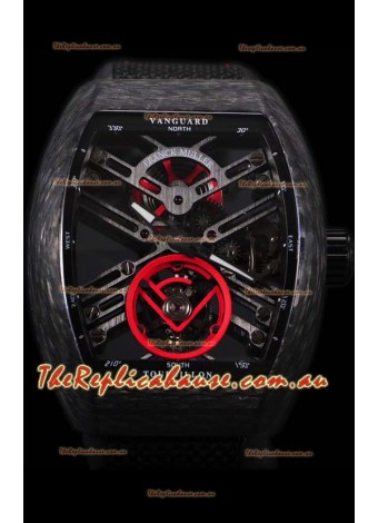 Franck Muller Vanguard Skeleton Tourbillon Swiss Replica Timepiece