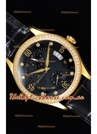Jaeger LeCoultre Master Control Yellow Gold Swiss Replica Timepiece 