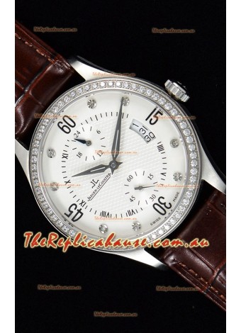 Jaeger LeCoultre Master Control Stainless Steel Swiss Replica Timepiece 