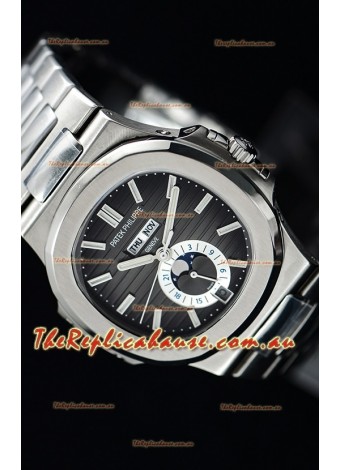 Patek Philippe Nautilus 5726A 1:1 Mirror Swiss Timepiece Grey Dial