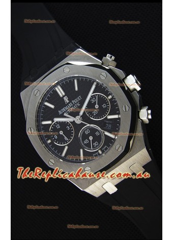 Audemars Piguet Royal Oak Chronograph Black Dial - 1:1 Mirror Replica Watch 