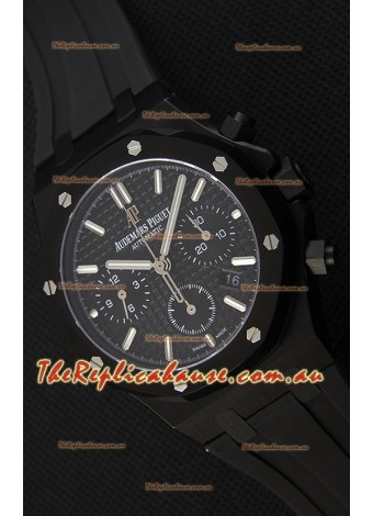 Audemars Piguet Royal Oak Chronograph Black Dial Swiss Replica Watch