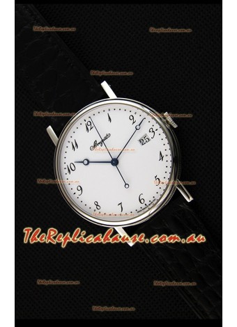 Breguet Classique 5177BB/29/9V6 Stainless Steel Watch with Roman Hour Markers