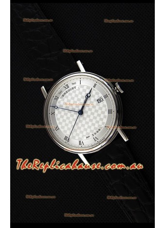 Breguet Classique 5177BB/12/9V6 Stainless Steel Watch with Roman Hour Markers