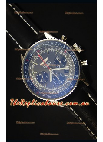 Breitling Navitimer 01 Grey Dial Steel Case  1:1 Mirror Swiss Replica Timepiece