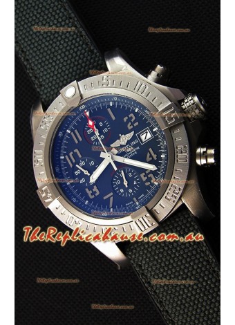 Breitling Avenger BANDIT Titanium Case Swiss Replica Watch Black Dial 1:1 Mirror Replica Watch