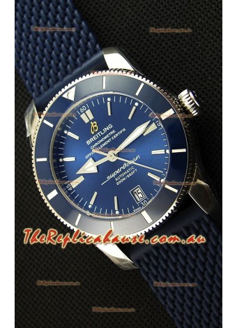 Breitling SuperOcean Heritage II B20 42MM Blue Dial Swiss Replica Watch - 1:1 Mirror Edition