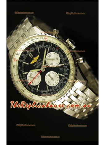 Breitling Navitimer 01 Swiss 1:1 Mirror Updated 2017 Replica Watch in Black Dial