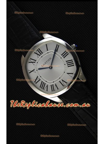 Cartier "Drive de Cartier" Mechanical Swiss Quartz Replica Watch 40MM