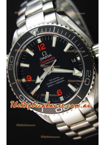Omega Seamaster Planet Ocean Swiss Black Strap Replica 42MM 1:1 Ultimate Edition Watch 