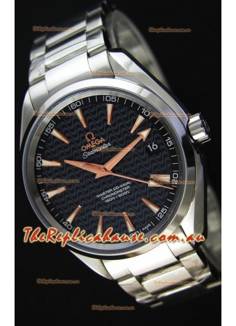 Omega Seamaster Aqua Terra Co-Axial Black Limited Edition Swiss 1:1 Mirror Replica