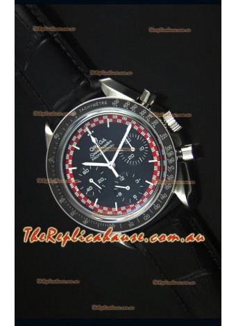 Omega Speedmaster Tintin Moon Swiss Replica Timepiece with Leather Strap