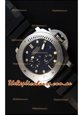 Panerai Luminor Submersible Power Reserve Steel Japanese Replica Watch