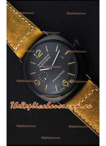 Panerai Radiomir Black Seal PAM292 Japanese Replica Watch in Black Dial 