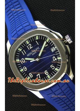 Patek Philippe Aquanaut 5168G-001 Swiss Replica Watch Blue Dial - 1:1 Mirror Edition 