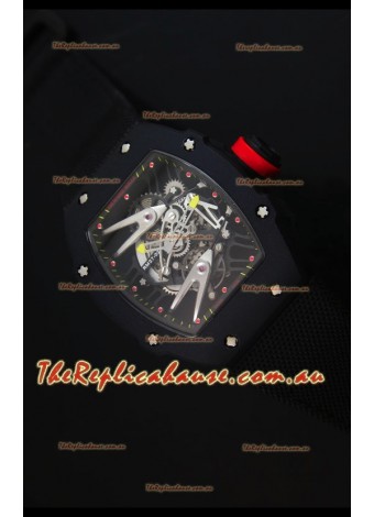 Richard Mille RM027 Tourbillon Rafael Nadal Edition Swiss Watch in PVD Casing