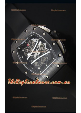 Richard Mille RM061 Ceramic Case Swiss Black Bezel Replica Timepiece