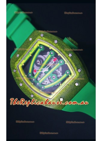 Richard Mille RM059 Yohan Blake Edition Swiss Replica Timepiece in Yellow Bezel