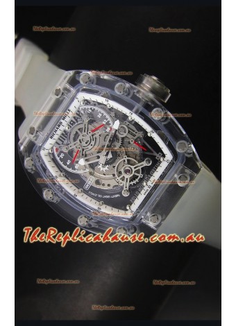 Richard Mille RM56-01 AN Saphir White Edition Replica Watch 